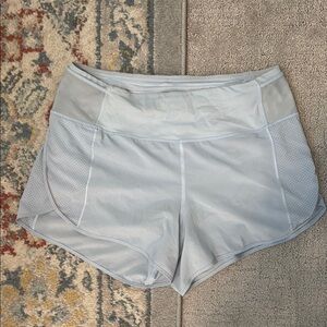 Women's Light blue lululemon shorts